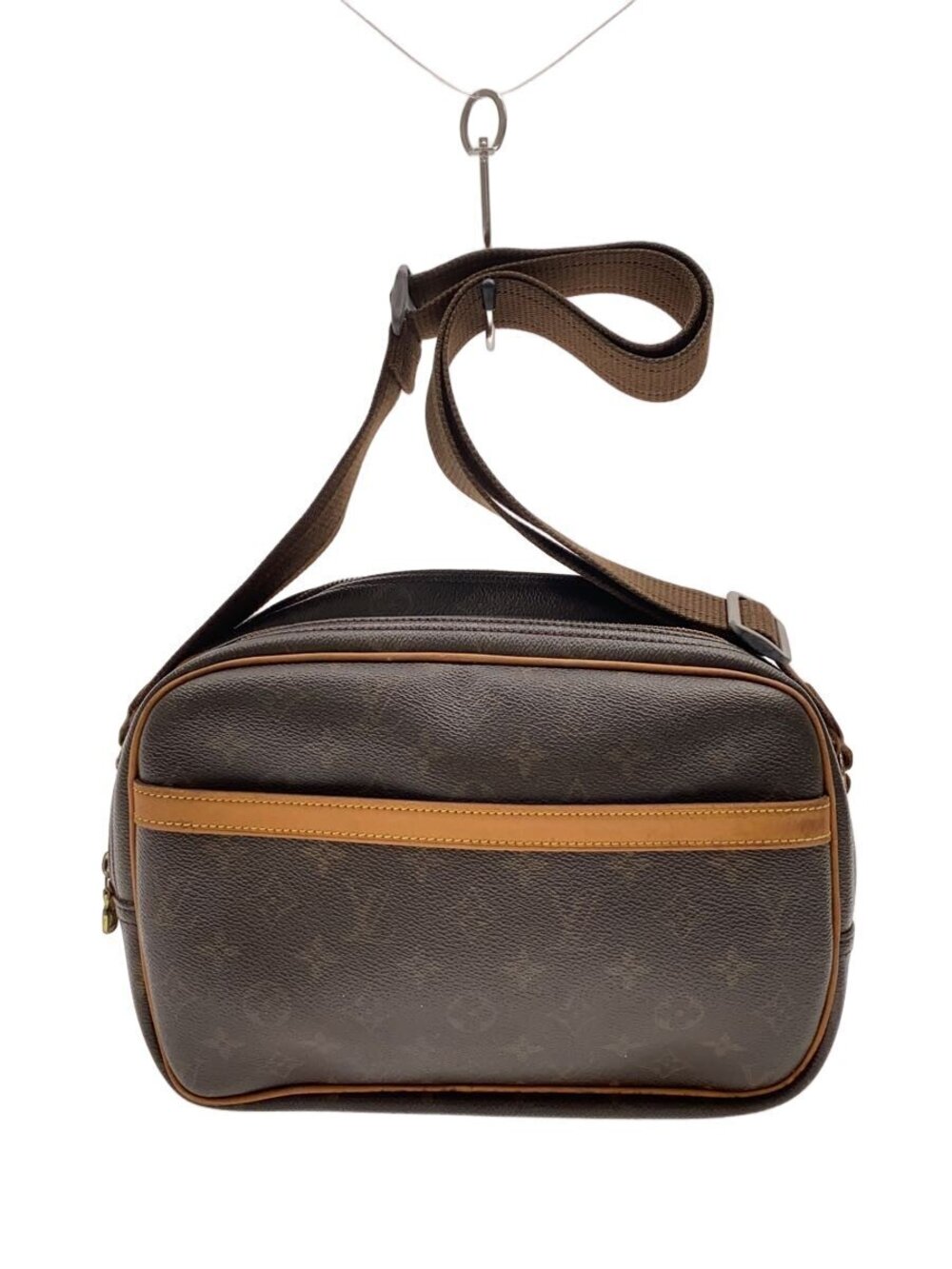 LOUIS VUITTON Reporter Monogram Canvas Brown